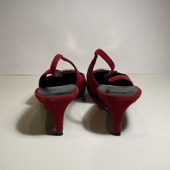 Escada Red Pumps - Picture 3 of 6